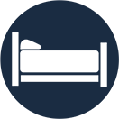 Bed icon.