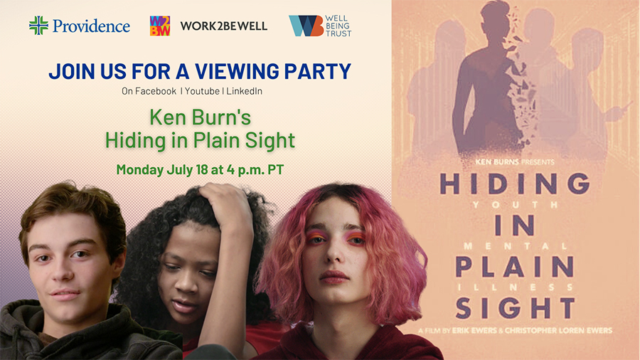 Hiding in Plain Sight Live Event Monday, July 18, 4 p.m. PT