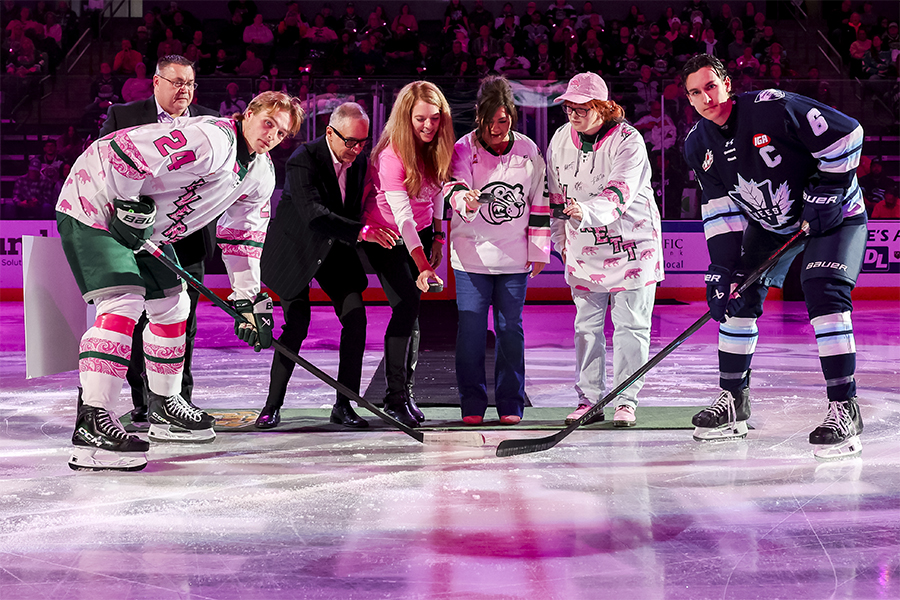 Pink The Rink Community generosity shines at Pink the Rink 2025 | Providence General ...