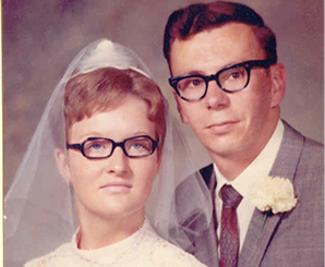 Kent and Debbie Rukke's wedding photo