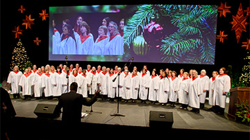Holiday choir