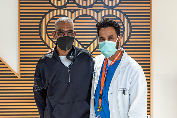 Howard White and doctor