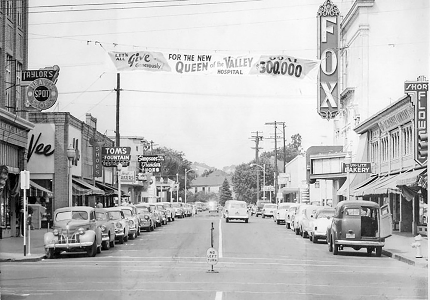 Downton Napa circa 1950