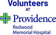 Volunteers at Providence Redwood Memorial Hospital
