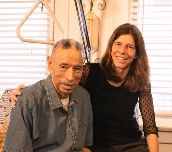 Dr. Martina and Patient Dr. Martina with a patient