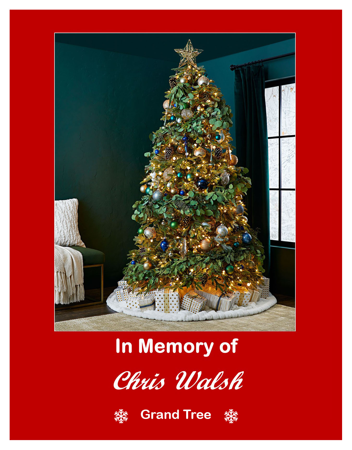 In memory of Chris Walsh