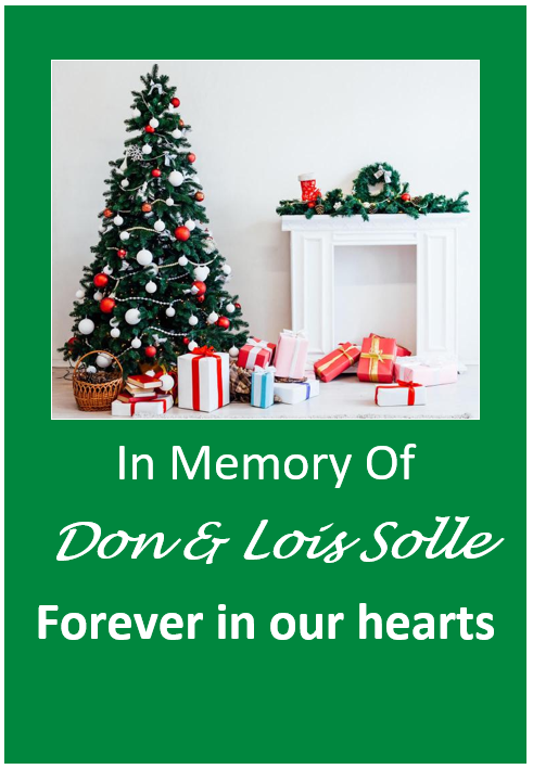 In Memory of Don and Lois Solle