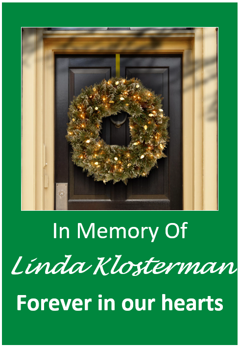In memory of Linda Klosterman