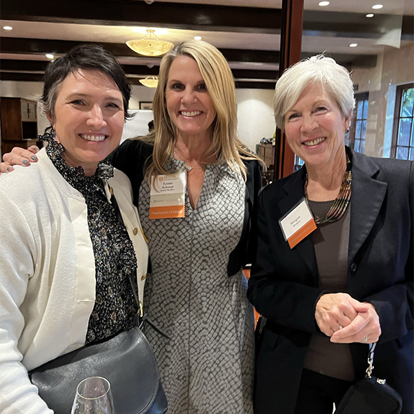 Three Women Three women at event.